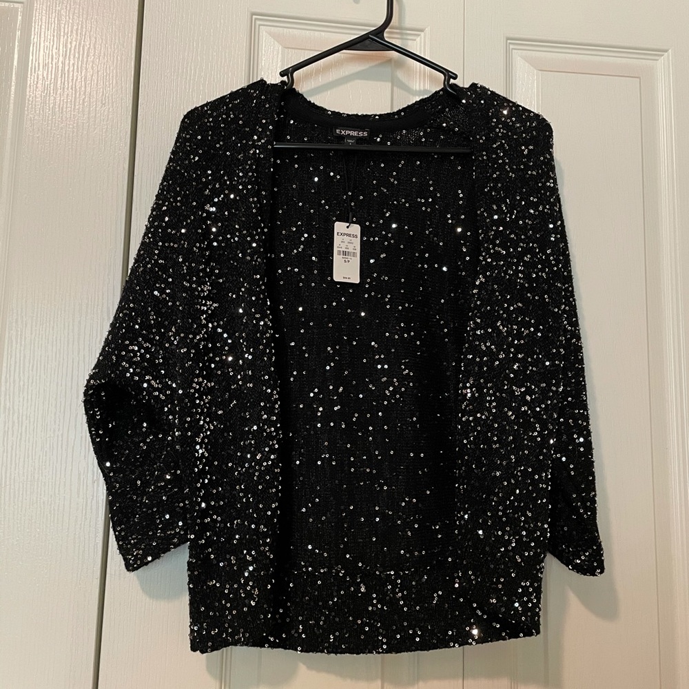 Express sequin fly-away- limited edition! ***PLUS one surprise freebie item!***